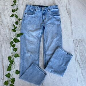 Levi’s 511 Jeans 16 Big Kids Light Wash Denim 28 X 30 Boys Stretch Girls Adjust